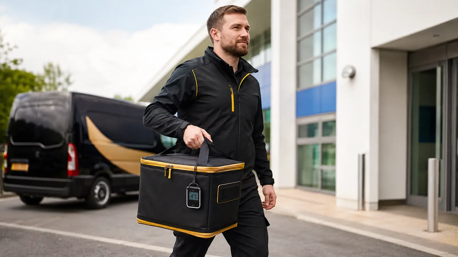Medical courier service for UK practices
